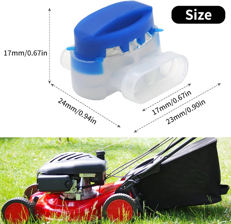 Multisland 20 Pcs Electrical IDC 314-box 3 Way Outdoor Boundary Wire Connector, Self-Stripping Moisture-Resistant Pigtail Connectors for Robotic Lawn Mowers, Irrigation Applications - Image 5